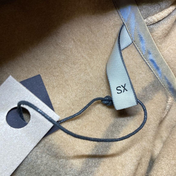 NWT Henriette Steffenson Fleece Wrap Hooded Sweater. Size XS - Picture 5 of 6